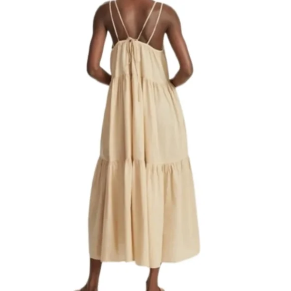 THE BILLOW TIERED MAXI DRESS SZ XL - Picture 2 of 9